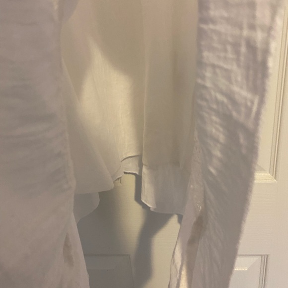 White linen dress - Picture 3 of 4